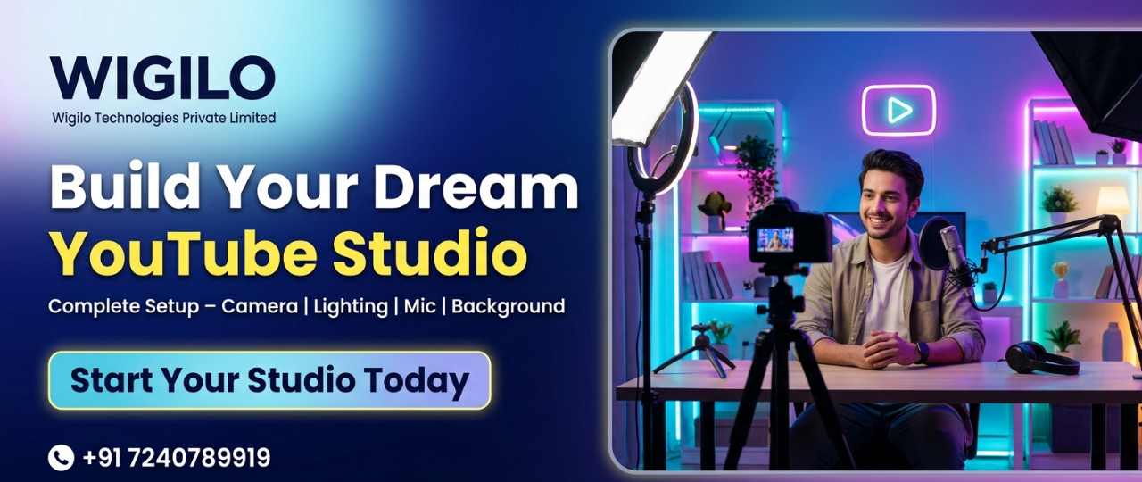 YouTube Studio setup